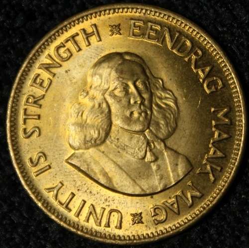 1961 One Cent South Africa First Decimal Series