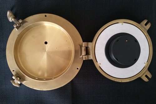 Solid Brass Porthole Barometer by Royal Mariner