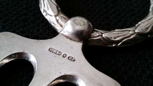 Victorian Silver Plate Bread Fork - Meat Fork - Fenton Brothers Ltd - c.1859-1910