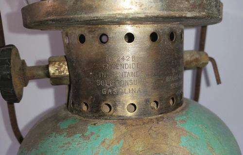 1946 Coleman Lantern Canada - Model 242 B - Gasolene Lamp stamped A 46