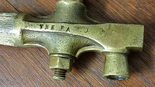 Antique Beer Keg Tap / Spigot - Bronze / Brass Beer Barrel Faucet - THE RACCO