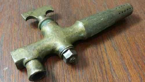 Antique Beer Keg Tap / Spigot - Bronze / Brass Beer Barrel Faucet