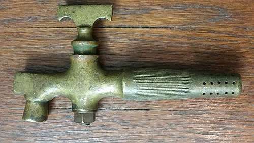 Antique Beer Keg Tap / Spigot - Bronze / Brass Beer Barrel Faucet