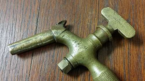 Antique Wine Vat Tap / Spigot - Bronze / Brass Beer Barrel Faucet