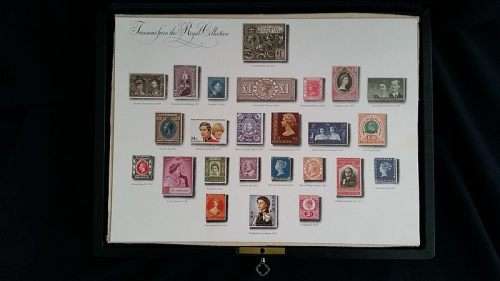 Gold Plated on Sterling Silver - Stamp Collection Treasures from the Royal Collection 439.4g Silver