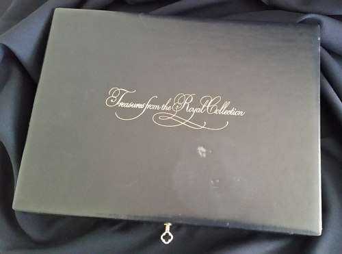 Gold Plated on Sterling Silver - Stamp Collection Treasures from the Royal Collection 439.4g Silver