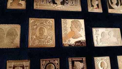 Gold Plated on Sterling Silver - Stamp Collection Treasures from the Royal Collection 439.4g Silver