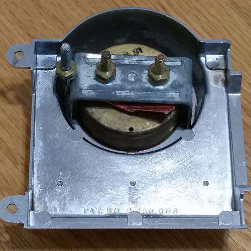 Vintage Car Oil Pressure Gauge - Truck Oil Gauge