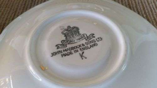 Art Deco Royal Ivory Ware Coffee/Tea Set Circa 1900's -  John Maddock & Sons