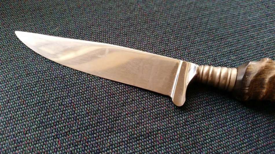 Solingen Hunting Knife - Wild Boar figure with Stag Horn Handle - Germany