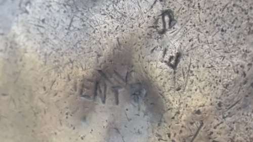 Edwardian Brass Rim Pewter Pint Tankard c1910 - 19th Century Pewter Beer Mug