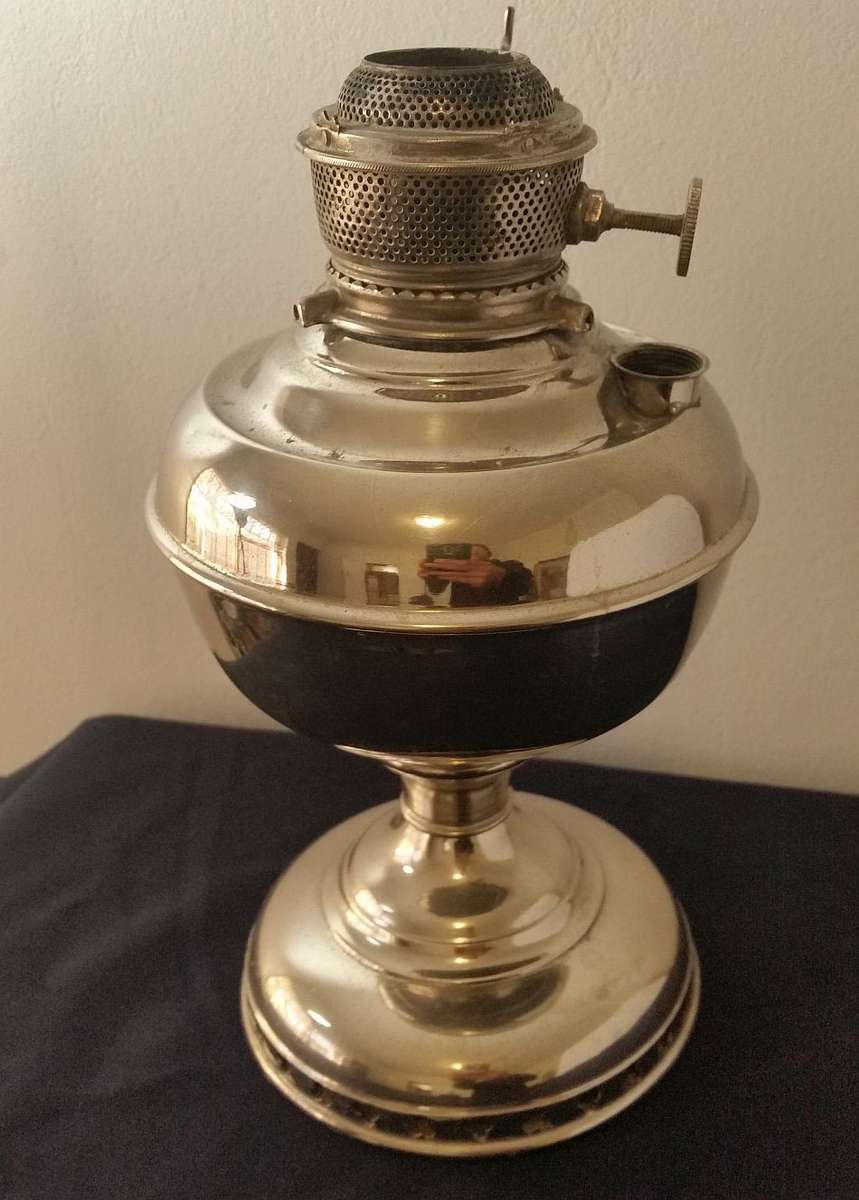 Millers Vestal Oil Lamp Made In USA - Oil/Kerosene Lamp