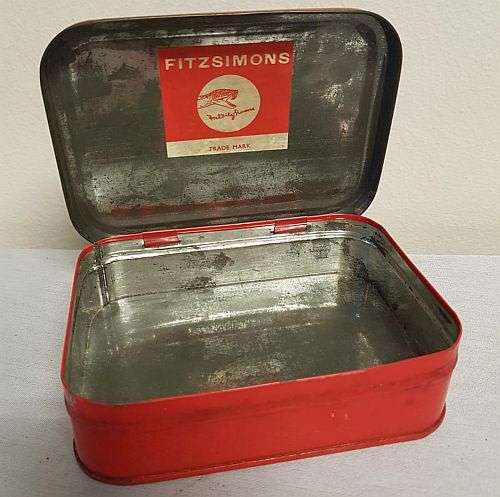 Lot of Fitzimmons Snake Bite Tin, Twisted Wire Wrench, Ford Offset Spanner, Shrader Tin, Block Plane