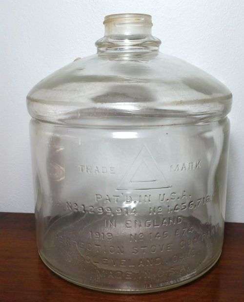 1900's Perfection Stove Company - Kerosene Oil Lamp - Fuel Container