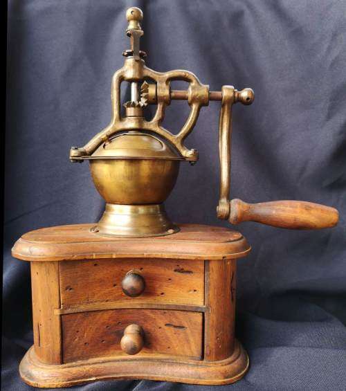 Manual Coffee Grinder - Cast Iron Hand Crank Grinding Machine for Coffee Bean / Spice