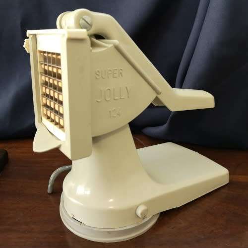 1960s SUPER JOLLY Potato Chips/ Fries Maker - Vintage Kitchenalia - Made in Italy