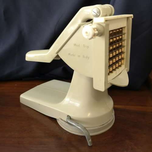 1960s SUPER JOLLY Potato Chips/ Fries Maker - Vintage Kitchenalia - Made in Italy