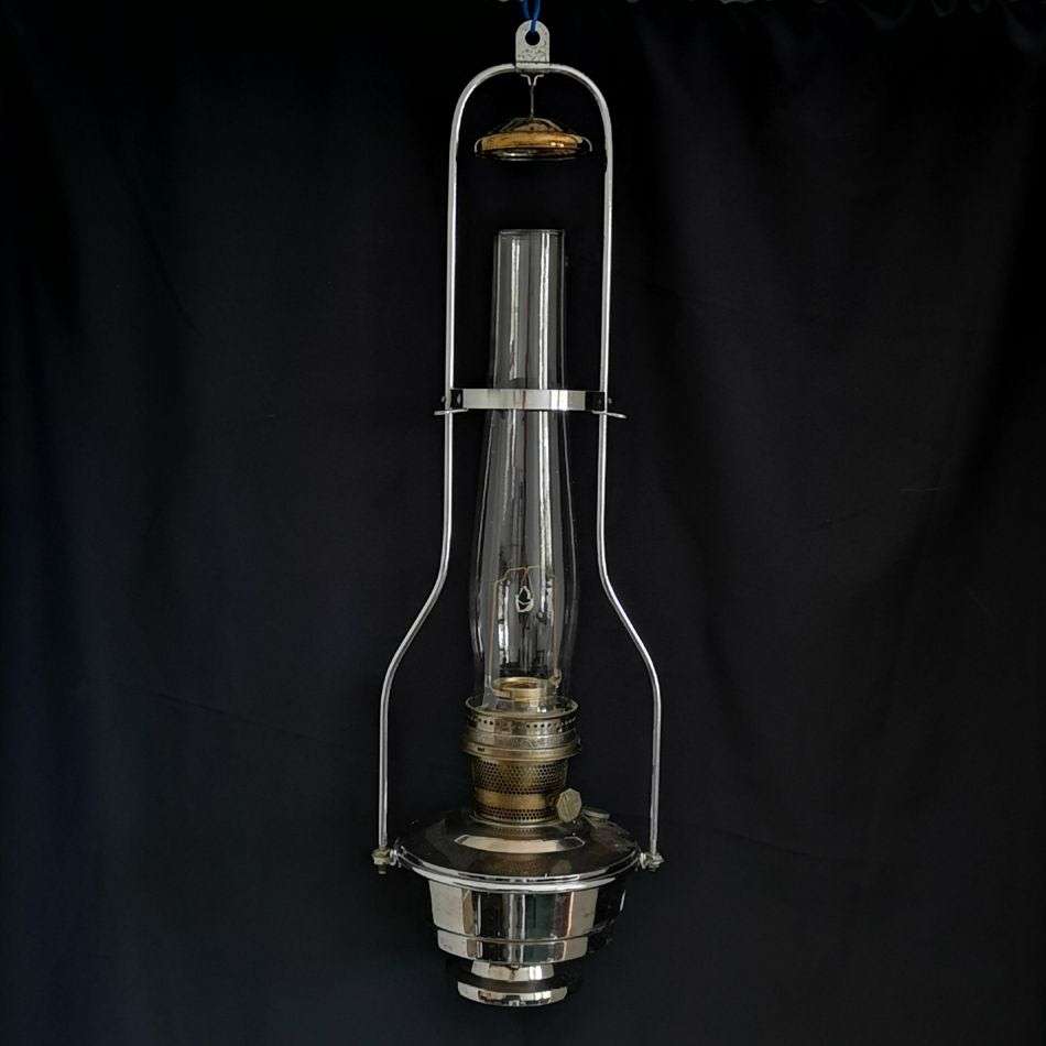 Aladdin Kerosene Lamp - Classic Aladdin Hanging Tilt Frame with New Loxon Mantle