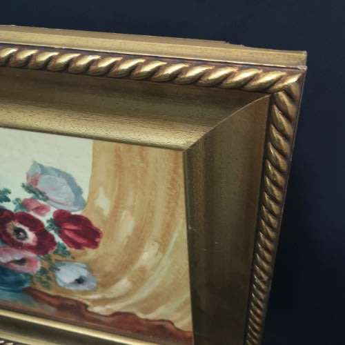 John Dykman (SA) Original Oil "Anemones" Signed, 50 x 65 - Extremely Fine Investment Art