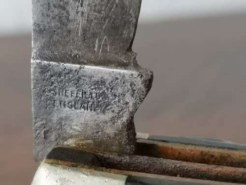 Joseph Rodgers Pocket Knife - Sheffield England - Stockman Knife 3-Blade