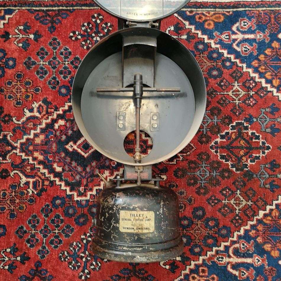 Tilley FL6 Floodlight - Vintage British Tilley Floodlight Projector 1938-1940 - Rare Find