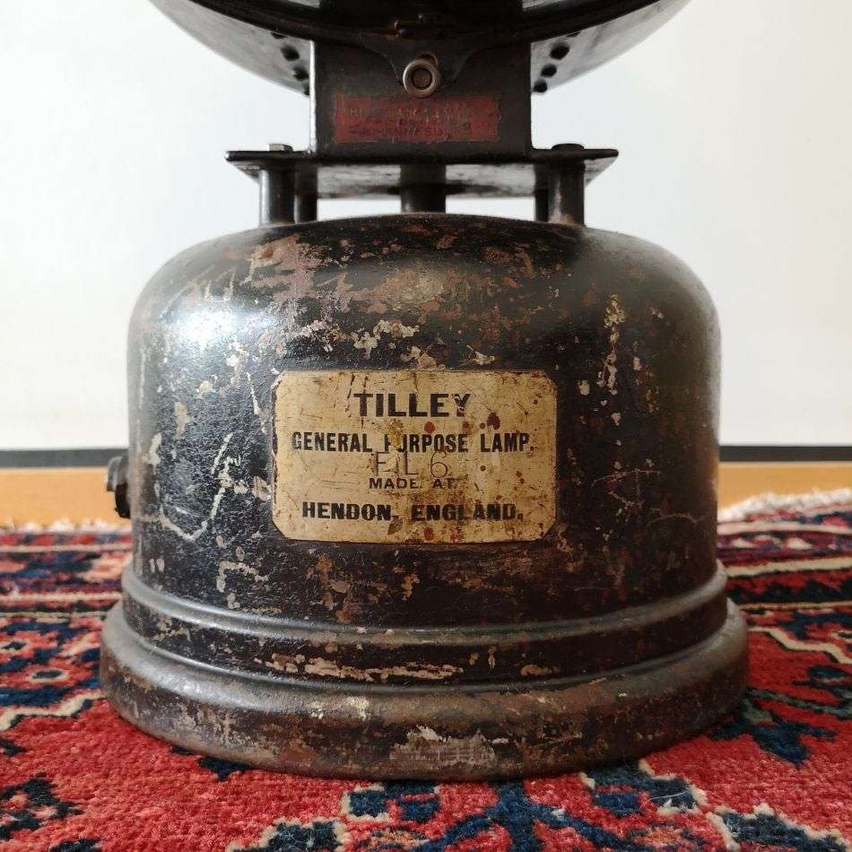 Tilley FL6 Floodlight - Vintage British Tilley Floodlight Projector 1938-1940 - Rare Find