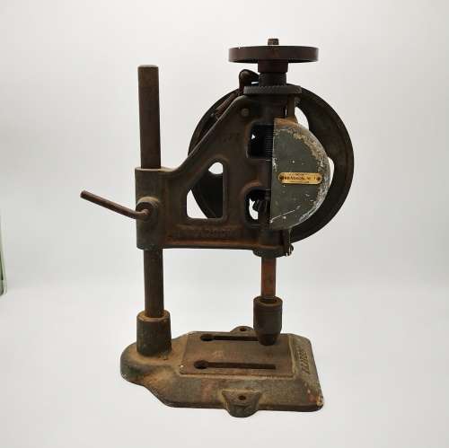 Bradson No.7 Drill Press - Hand Cranked Pillar Drill - Excellent Working Condition