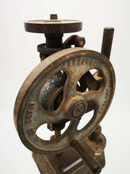 Bradson No.7 Drill Press - Hand Cranked Pillar Drill - Excellent Working Condition