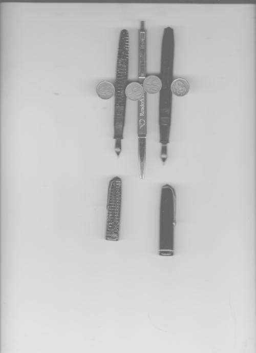 FOUNTAIN PENS + READERS DIGEST BALL POINT PEN