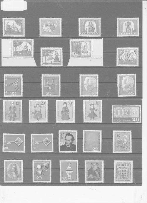 GERMANY - MNH - SETS - FILL THE GAPS