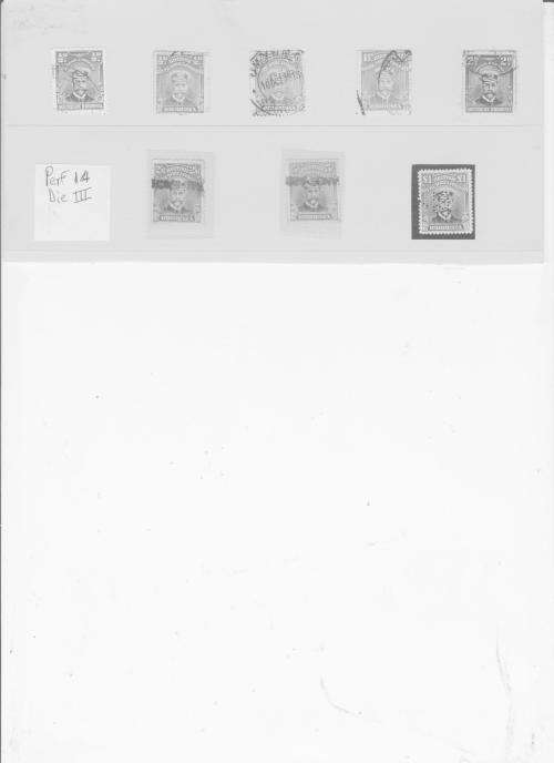 RHODESIA - ADMIRALS - USED - 2/6 , 5 /-, 1 Pound with lower amounts.