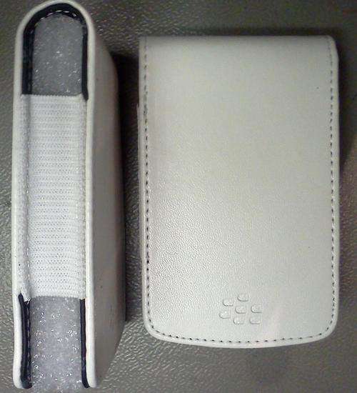 BLACKBERRY COVERS AND POUCHES ALL MAKES WHITE