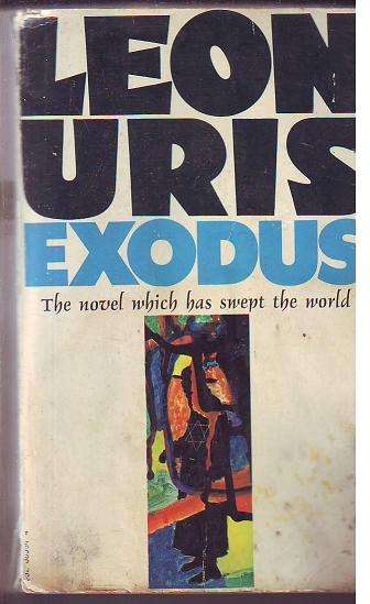 Exodus by Leon Uris 598page 1974 paperback