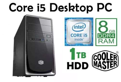 Full CoolerMaster 6th Gen Core i5 Desktop PC *Brand New* *Skylake*