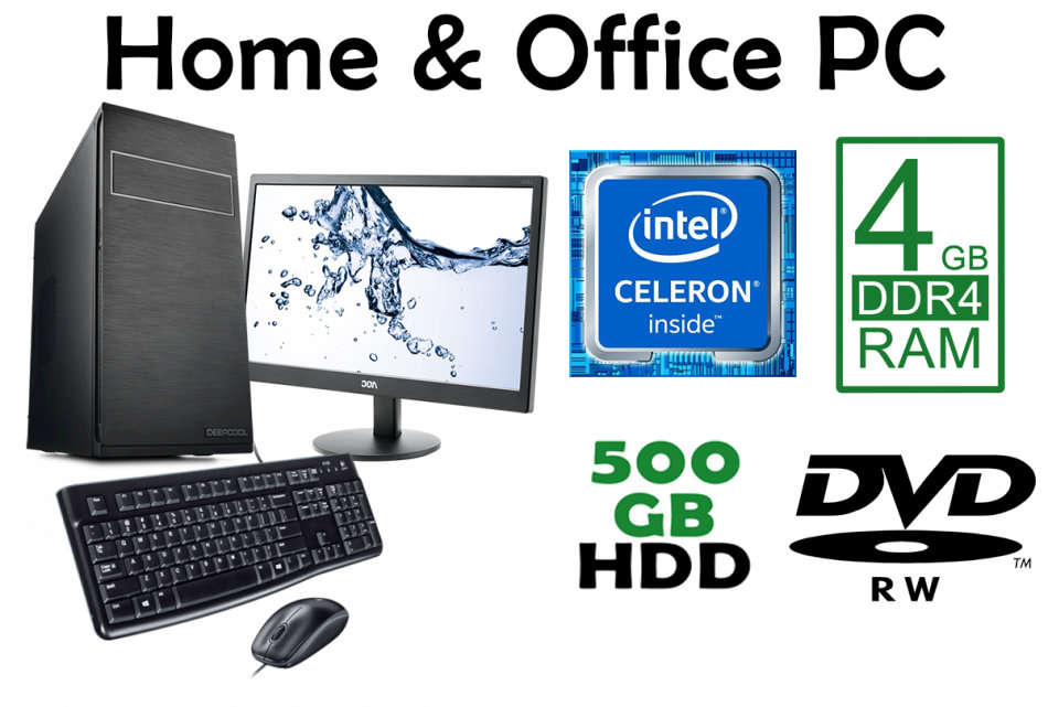 BARGAIN DEALS!! The Ideal Home/Office Desktop PC **ULTIMATE BUDGET PC DEAL**