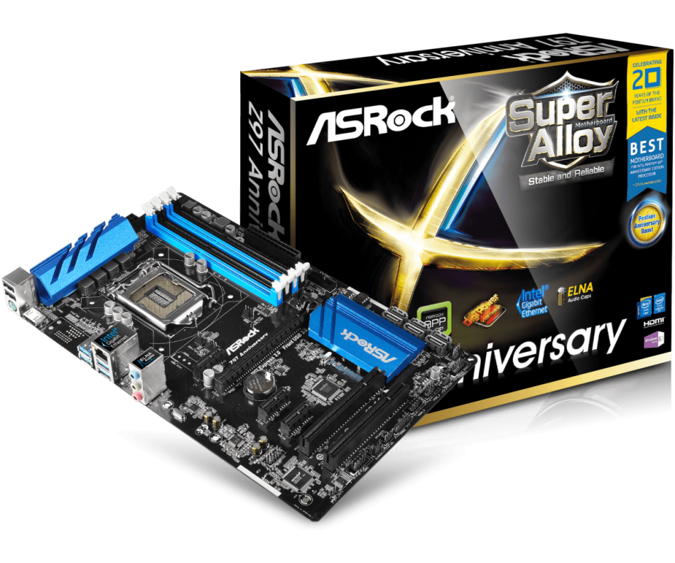 THE BLUE BEAST!  Core i7 gaming desktop PC *AMD Radeon RX570 8GB, SSD*