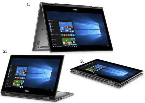 Dell Inspiron 13 5379 2-in-1  **8th gen Core i7, 16GB RAM, 512GB NVMe SSD, FHD IPS Touch screen**