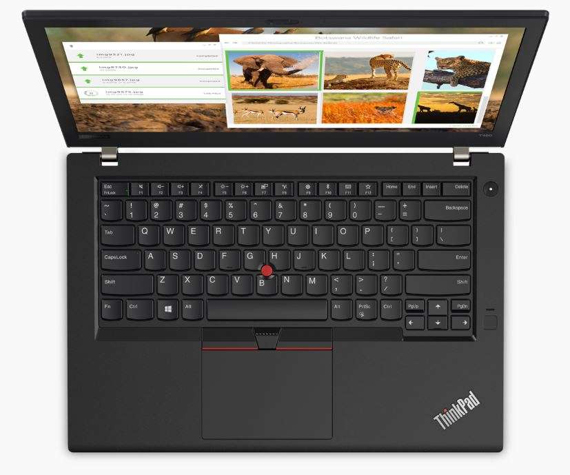 Lenovo ThinkPad T480s Professional Notebook - **8th Core i5, 8GB RAM, 256 NVMe SSD, 4G LTE, 14" IPS*