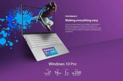 BRAND NEW: ASUS VivoBook S15 with ScreenPad - *8th Gen Core i7, 16GB RAM, 512GB NVMe, NVidia GPU*