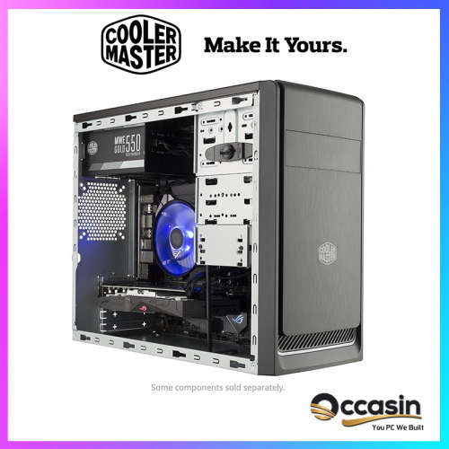 Pro-Grade Performance Workstation & Editing PC - **8th Gen Core i5, 16GB RAM, SSD+HDD, Radeon GPU**