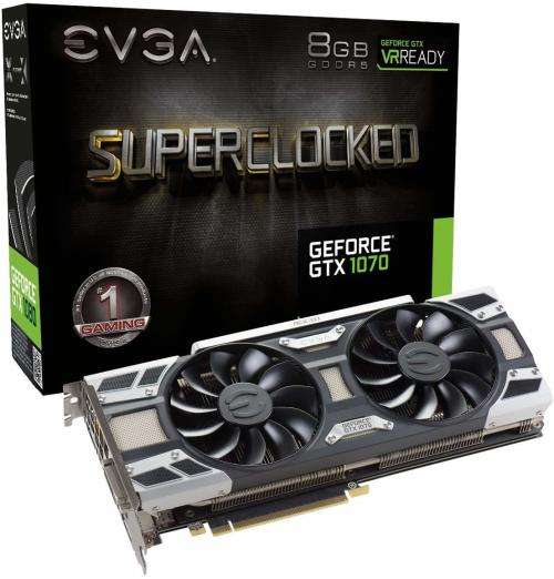PROMO! EVGA GTX1070 SC Gaming PC -*8th gen Core i5, 16GB RAM, SSD+HDD, GTX1070 8GB, Win10 Pro*