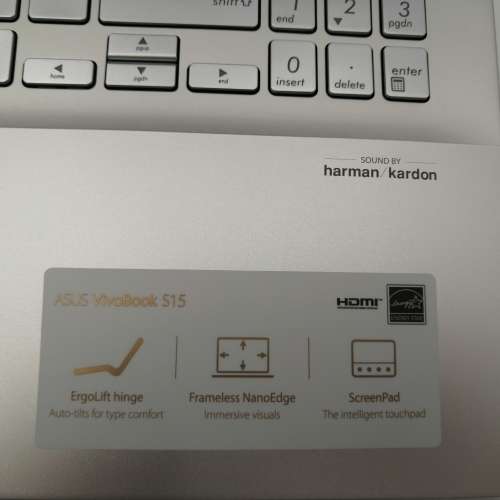 ASUS VivoBook S15 - S532FA - 10th Gen Core i7, 18GB RAM, 512GB NVMe, FHD IPS, NVidia GPU, ScreenPad