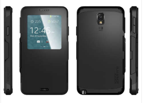 Local stock.  last black, SGP note3 s view case. Black