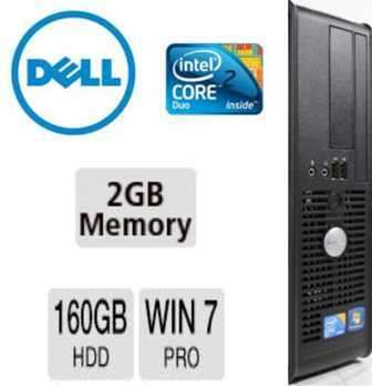 Dell Optiflex 760 SFF, Core2Duo E8400 3.00 GHZ , Windows 7 Professional SP1 Oem