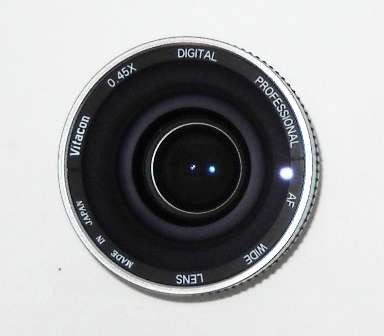 Vitacon 0.45x 37mm Wide Angle W/Macro screw on type Lens