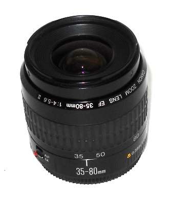 Canon Zoom Lens EF 35-80 f4.5-5.6 II (Working Condition)