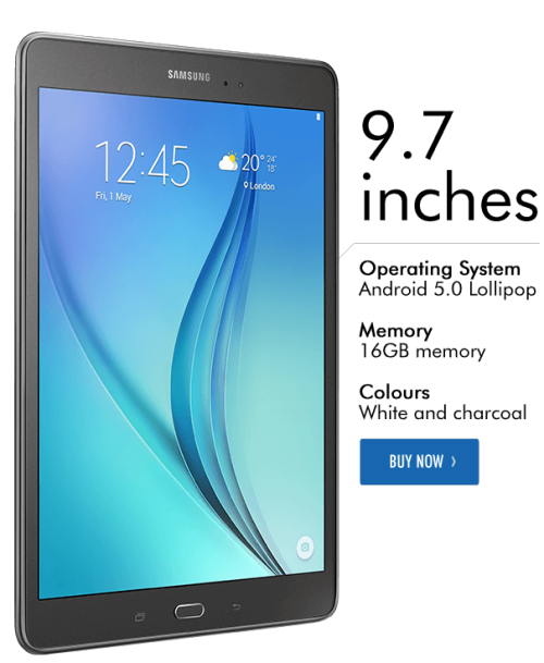 Samsung Galaxy Tab A 9.7" - With S-Pen - 16GB