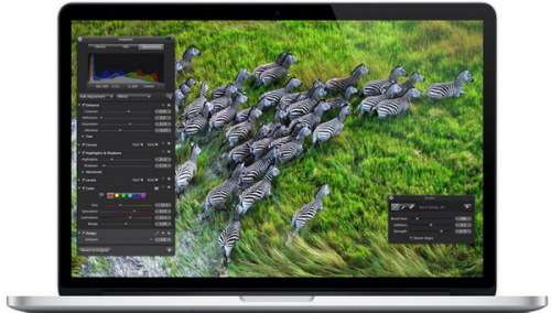 MacBook Pro 15.4" Retina - 8GB RAM - 256 Solid State Drive - 2880 x 1800 Res - Nvidia GeForceGT650M