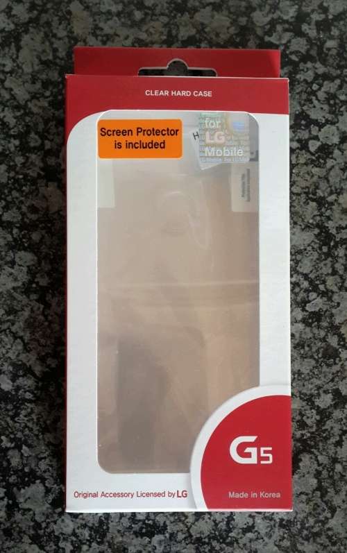 Clear Hard Protection Case for LG G5