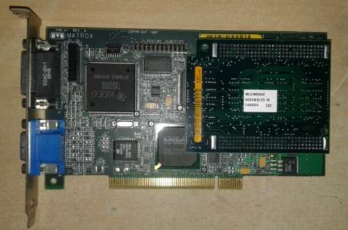 Matrox MIL2P/4/220 Graphics Video Card